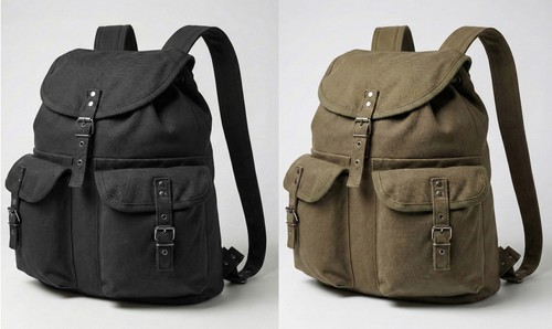 Canvas bag army vintage style - bag,